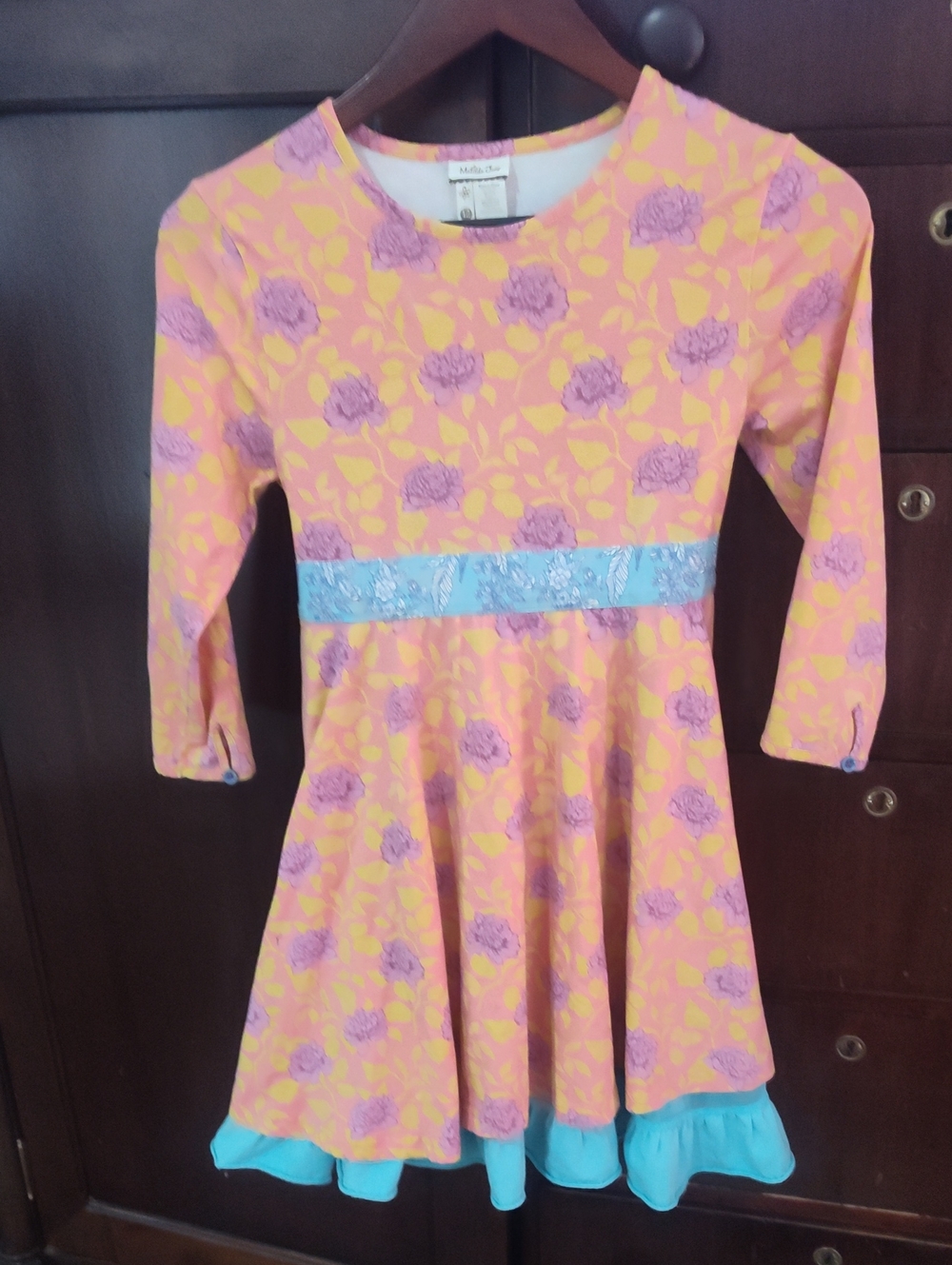 Matilda Jane Secret Fields Citronella Dress Size 12